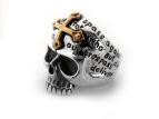 Перстень из серебра Cross Skull JR40-02