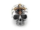 Перстень из серебра Cross Skull JR40-02