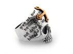 Перстень из серебра Cross Skull JR40-02