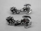 Серьги из серебра Скорпионы BBE34-04