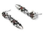 Серьги из серебра Хищник BBE34-06