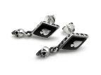 Серьги серебряные Peaks&Sculls JE40-01