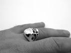 Кольцо из серебра Skull-1 SJR36-10