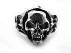 Кольцо из серебра Skull-2 SJR36-02