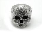 Кольцо из серебра Factured Skull TRS0850