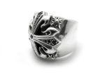 Кольцо из серебра мужское Fleur-Croix TJBR39-01